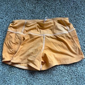 Orange lululemon shorts!